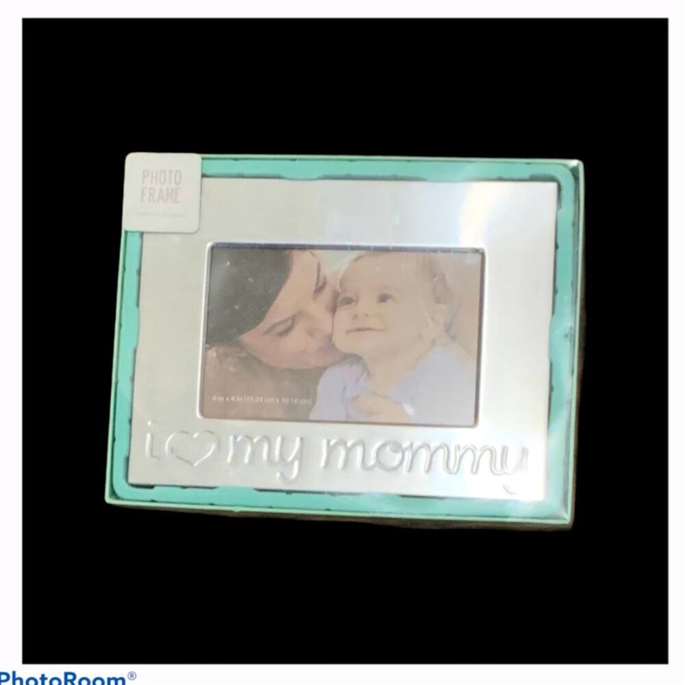 Stepping Stones I LOVE MY MOMMY 4x6 Silver Frame